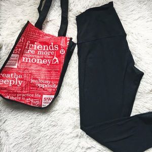 Lululemon Align Crop Leggings (Black)
